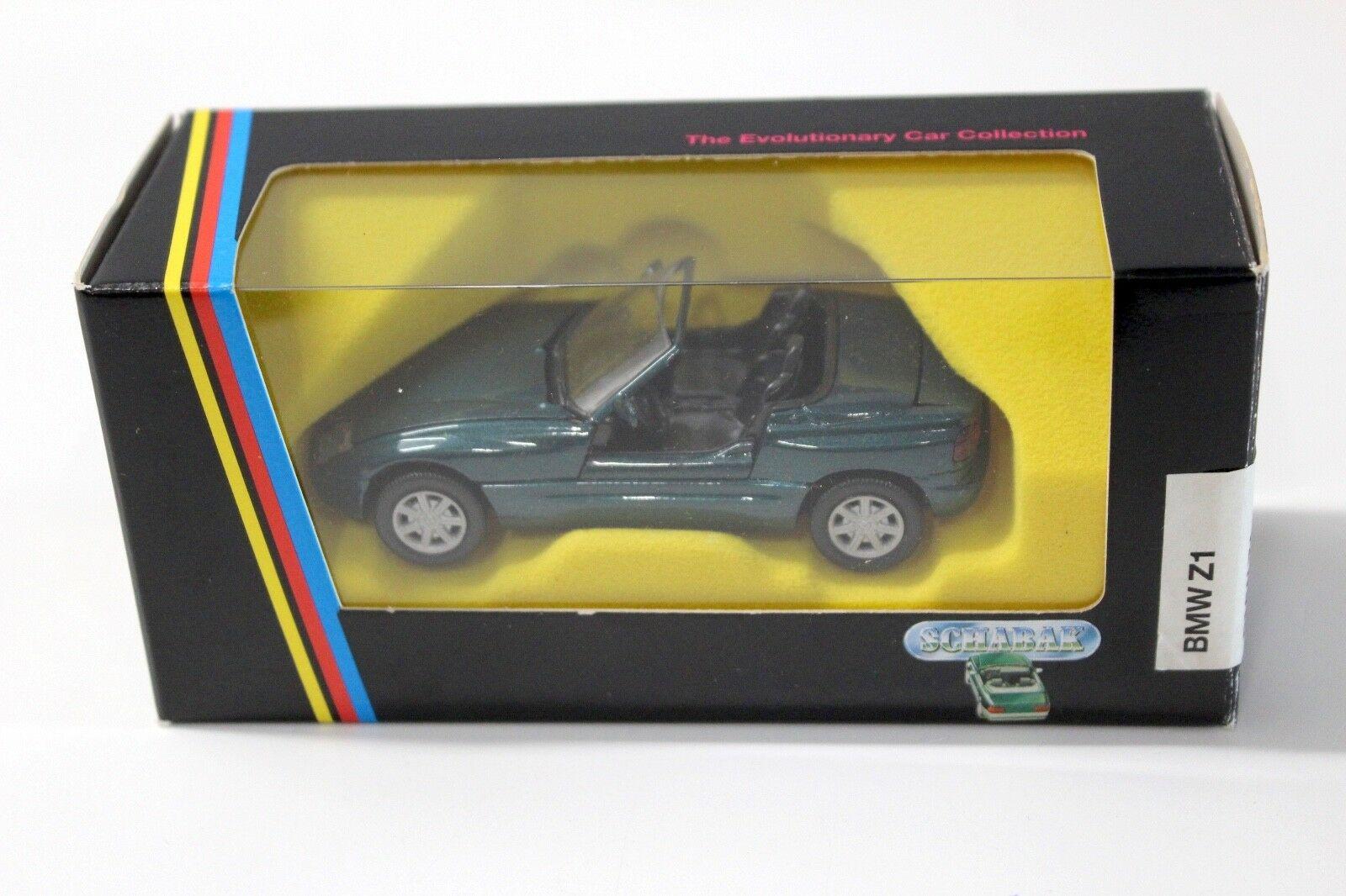 1:43 Schabak BMW Z1 Roadster dark green