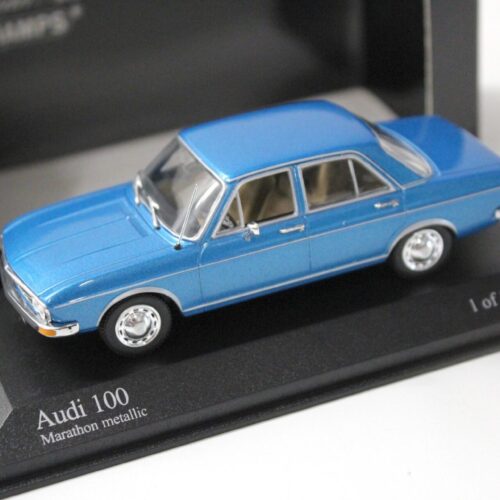 1:43 Minichamps Audi 100 GL 1969-75 Marathon blue metallic
