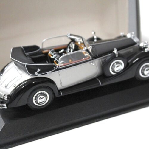 1:43 Minichamps Horch 853A Sportcabriolet silver/ black DEALER VERSION