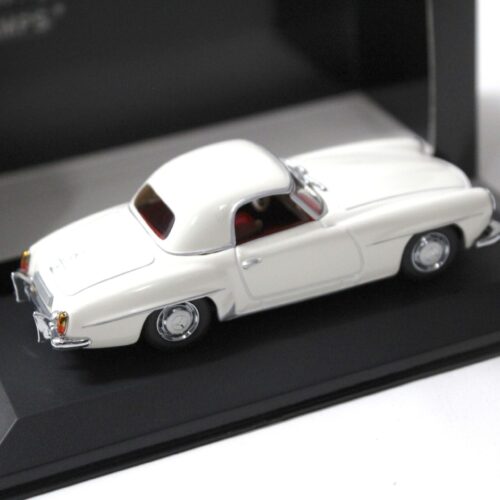 1:43 Minichamps Mercedes 190SL with Hardtop 1955 white/ red