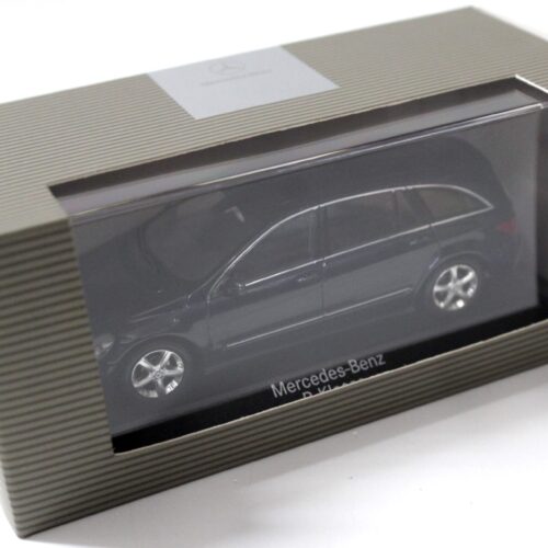 1:43 Minichamps Mercedes R-Klasse 2005 dark blue DEALER VERSION