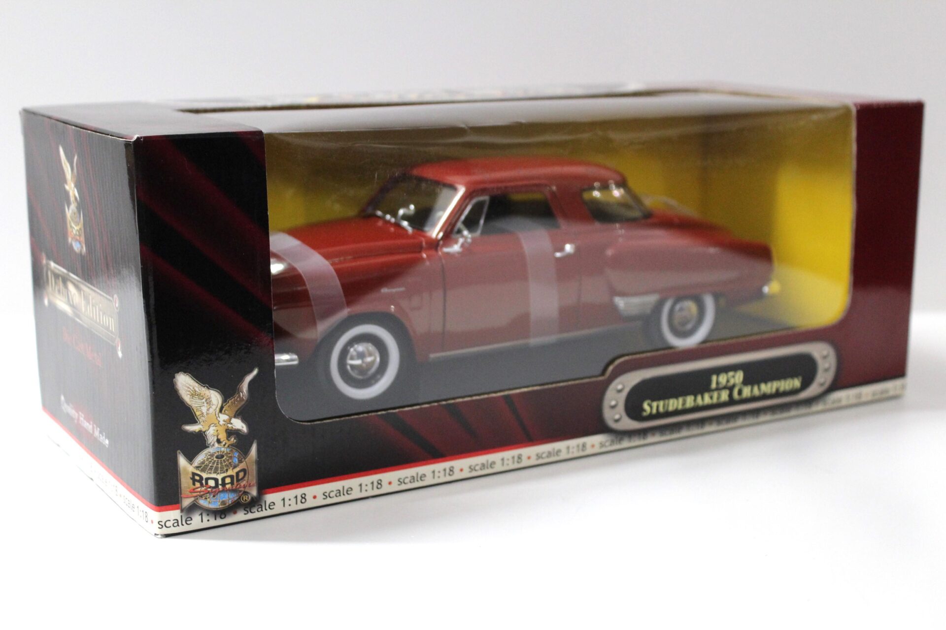 1:18 Road Signature 1950 Studebaker Champion dark red