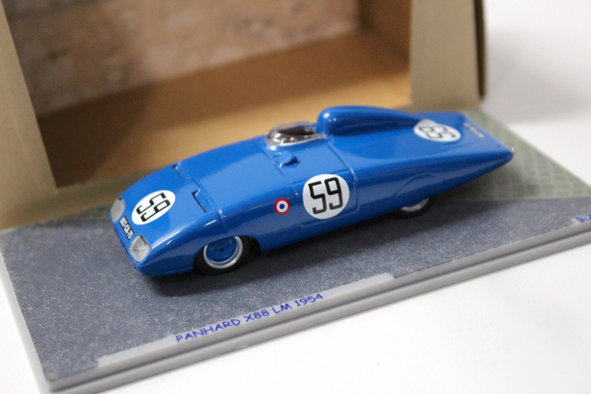 ID 51762 orig.jpg 1:43 Spark Bizarre Panhard X88 Le mans 1954 blue #59