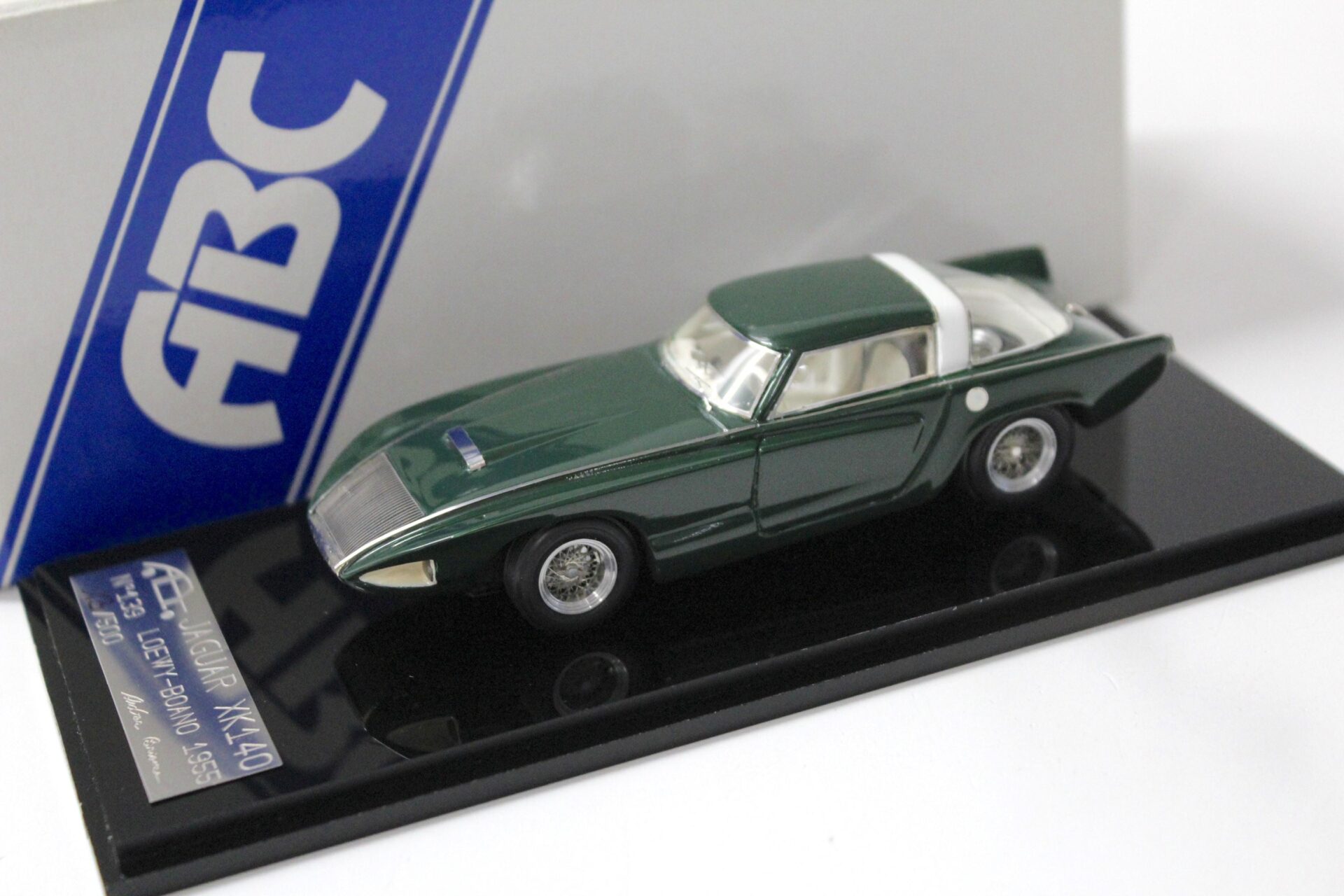 ID 51801 orig.jpg 1:43 ABC Brianza Jaguar XK 140 Boano - Lowey 1953 green