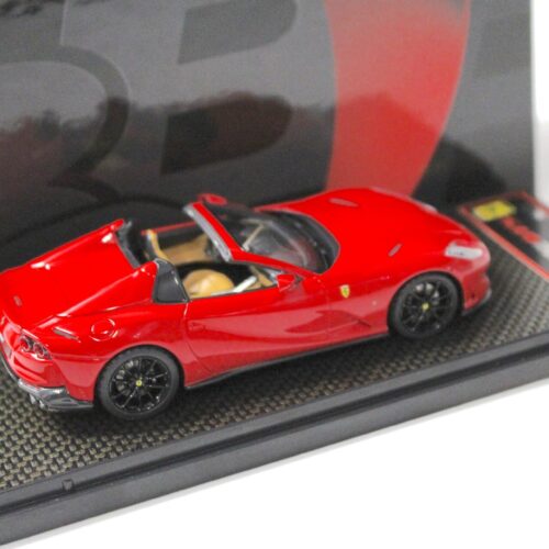 1:43 BBR Ferrari 812 GTS 2019 Rosso Corsa 322 red / black wheel