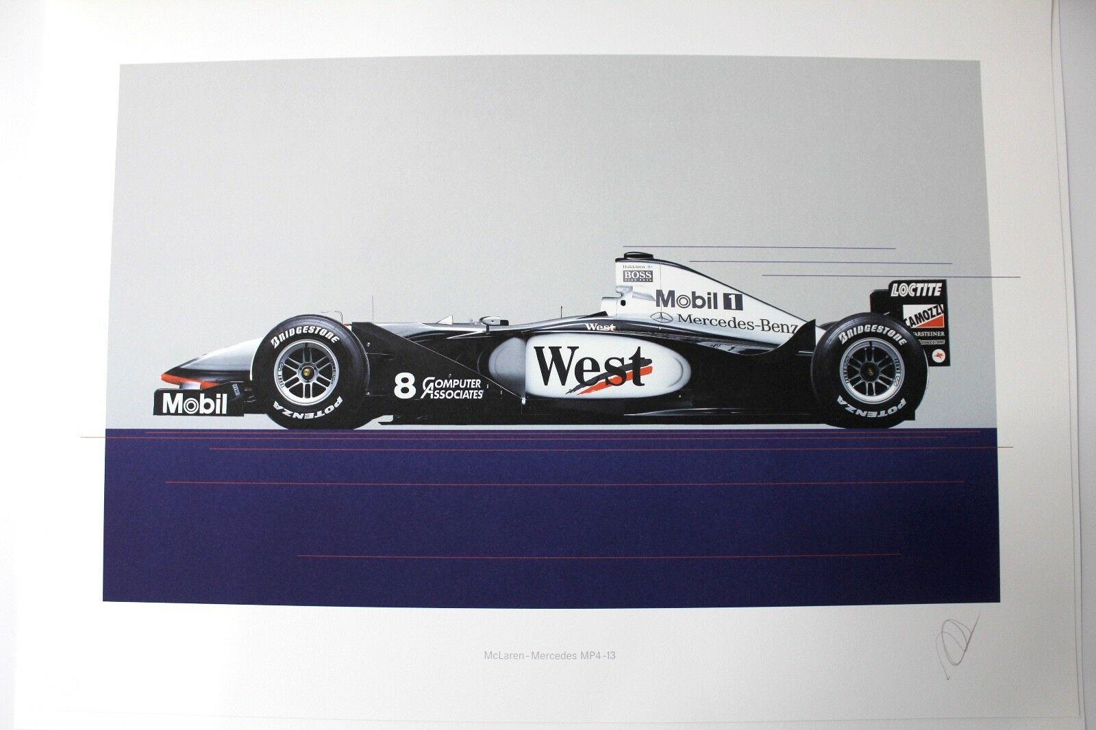 Mercedes-Benz Edition SILVER ARROWS SET 1998 1:43 &1:18 Limited Edition 418/500 - Außenbox Signiert!