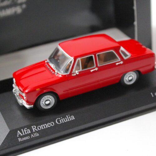 1:43 Minichamps Alfa Romeo Giulia 1300 Super 1970 Rosso Alfa red