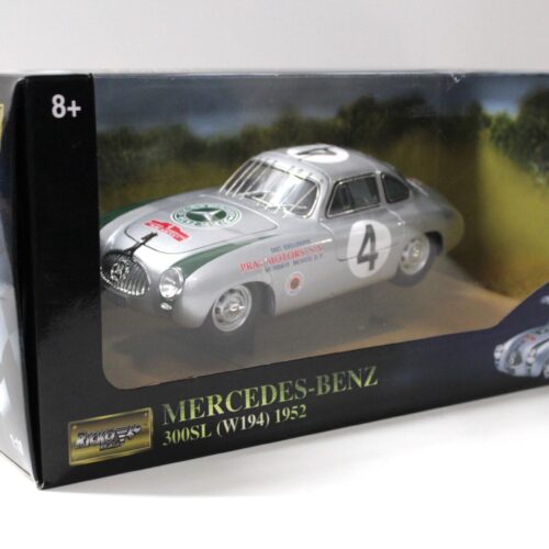 1:18 Ricko Mercedes 300SL Carrera Panamericana Mexico silver #4 - Image 4