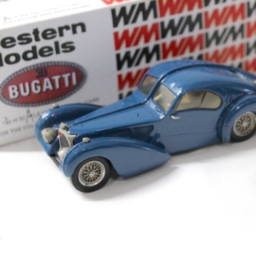 1:43 Western Models 1938 Bugatti Atlantic 57C blue