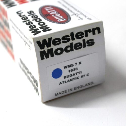 1:43 Western Models 1938 Bugatti Atlantic 57C blue