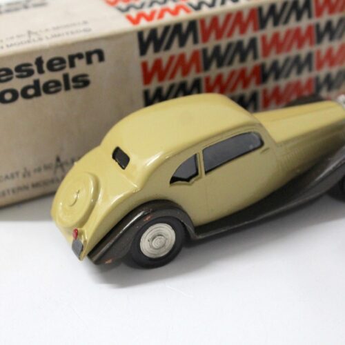 1:43 Western Models 1947 Bentley 3 1/2 Litre 2-Door Saloon beige/ brown - Image 2