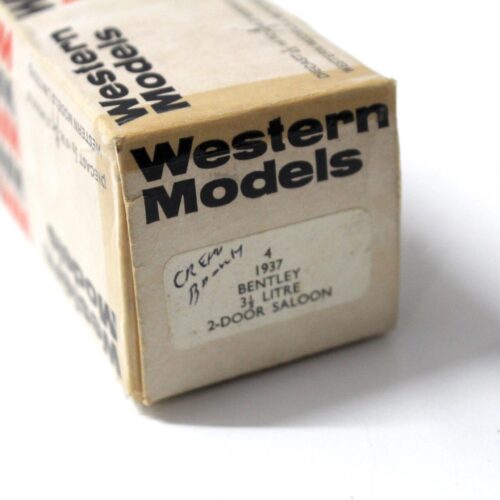 1:43 Western Models 1947 Bentley 3 1/2 Litre 2-Door Saloon beige/ brown - Image 3