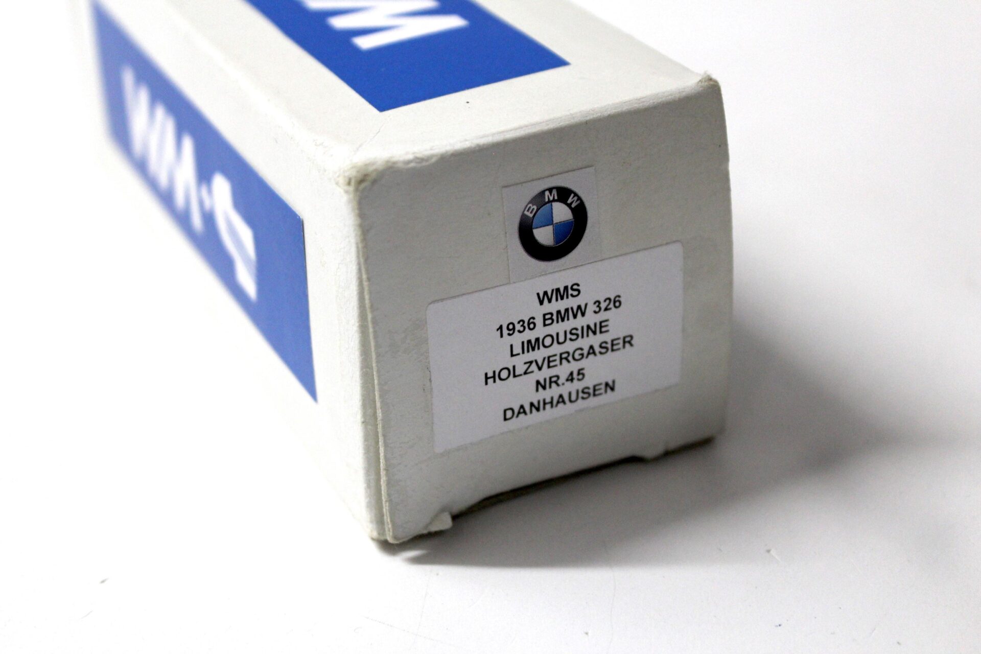 1:43 Western Models 1936 BMW 326 Limousine Holzvergaser Nr.45 Danhausen