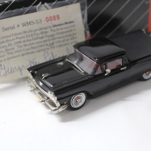 1:43 Western Models 1959 Ford Ranchero black Limited 100