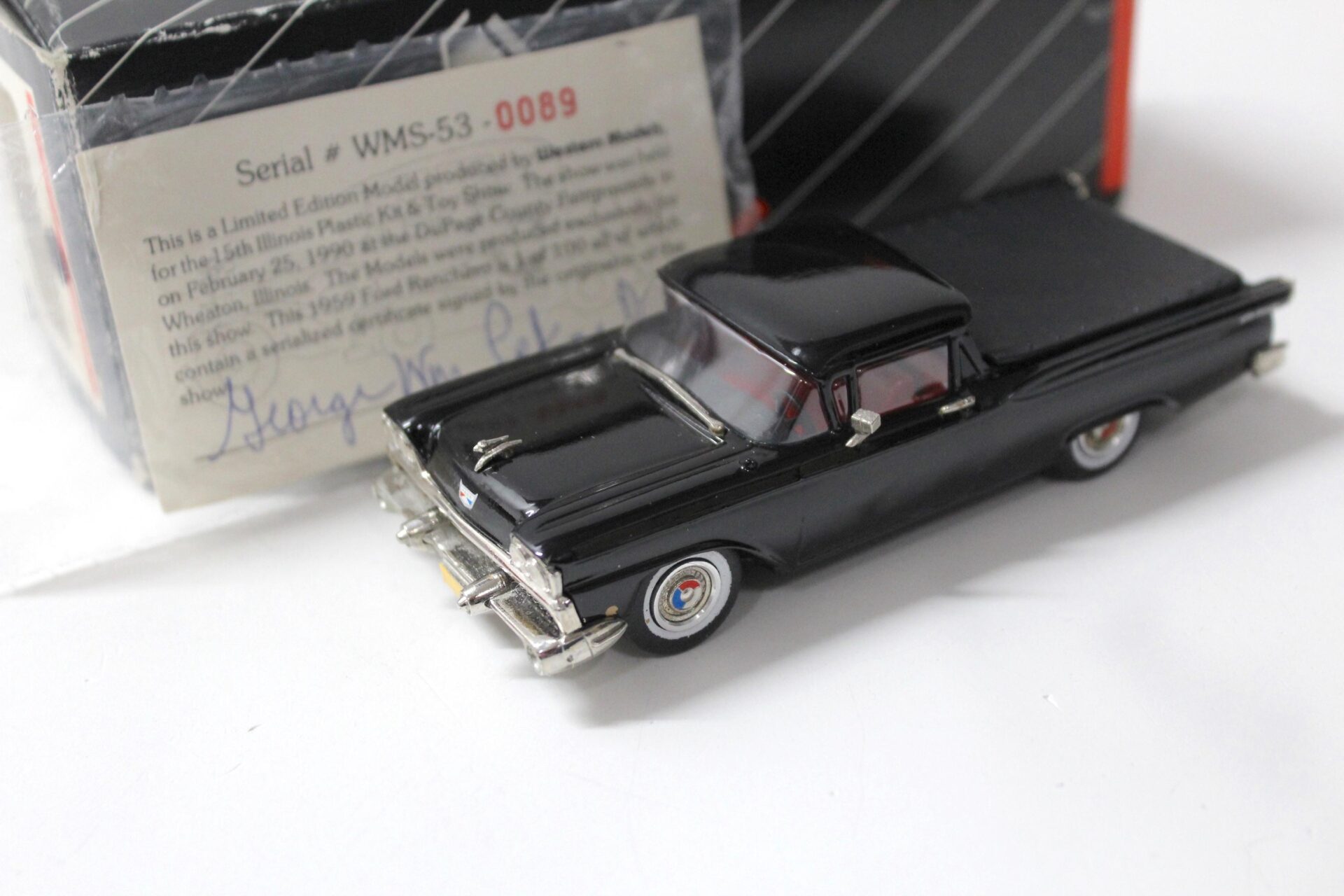 ID 52379 orig.jpg 1:43 Western Models 1959 Ford Ranchero black Limited 100