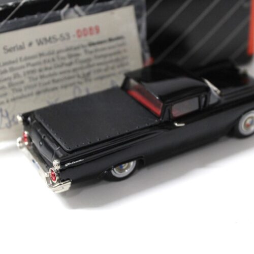1:43 Western Models 1959 Ford Ranchero black Limited 100