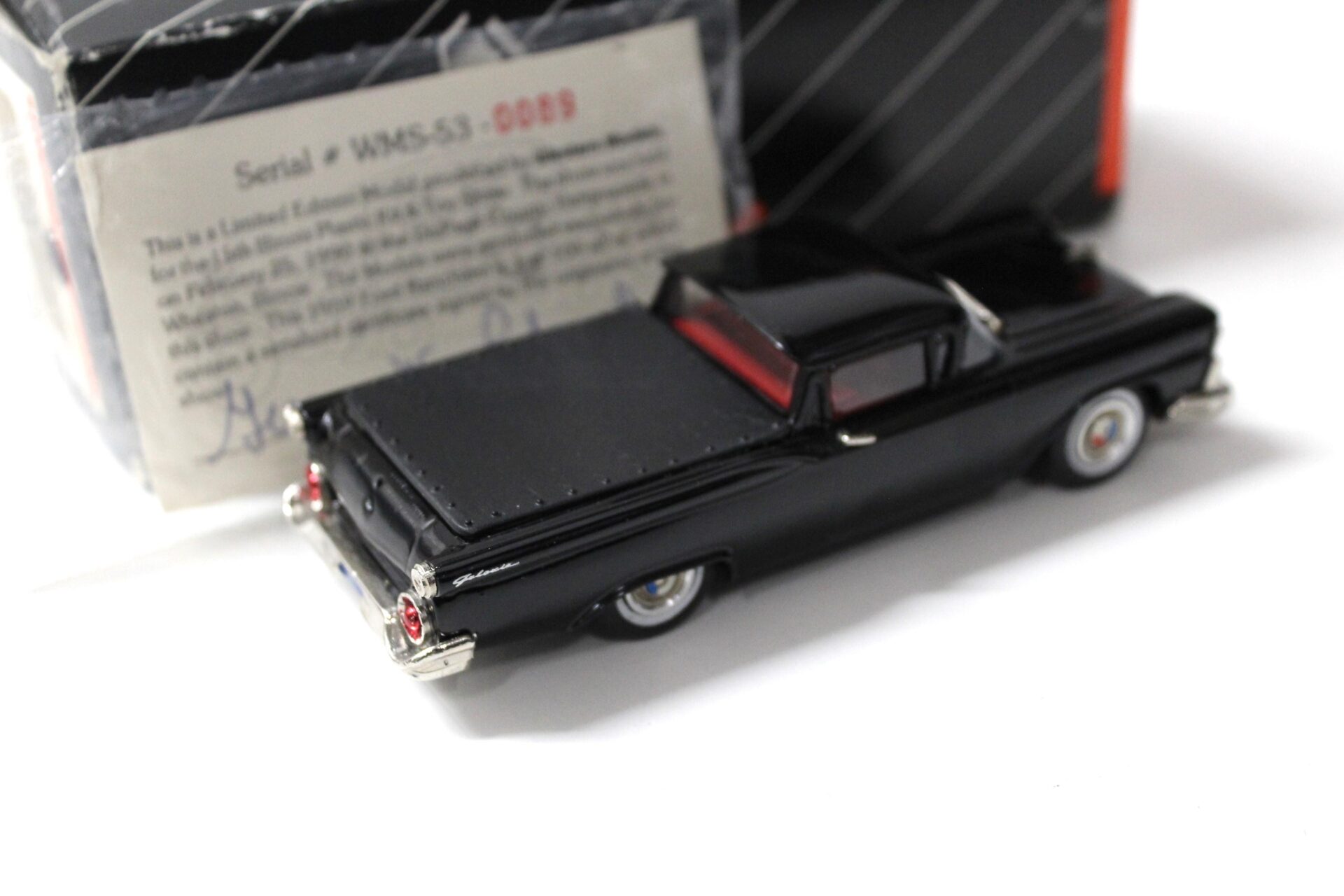 1:43 Western Models 1959 Ford Ranchero black Limited 100