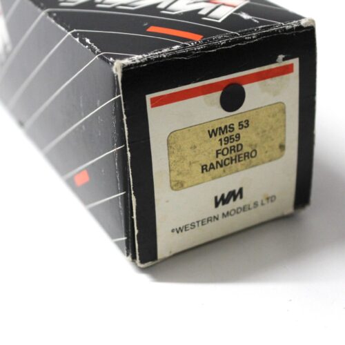 1:43 Western Models 1959 Ford Ranchero black Limited 100