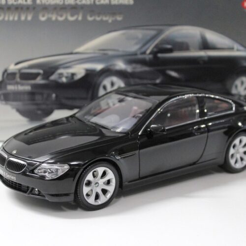 1:18 Kyosho BMW 645CI Coupe E63 black