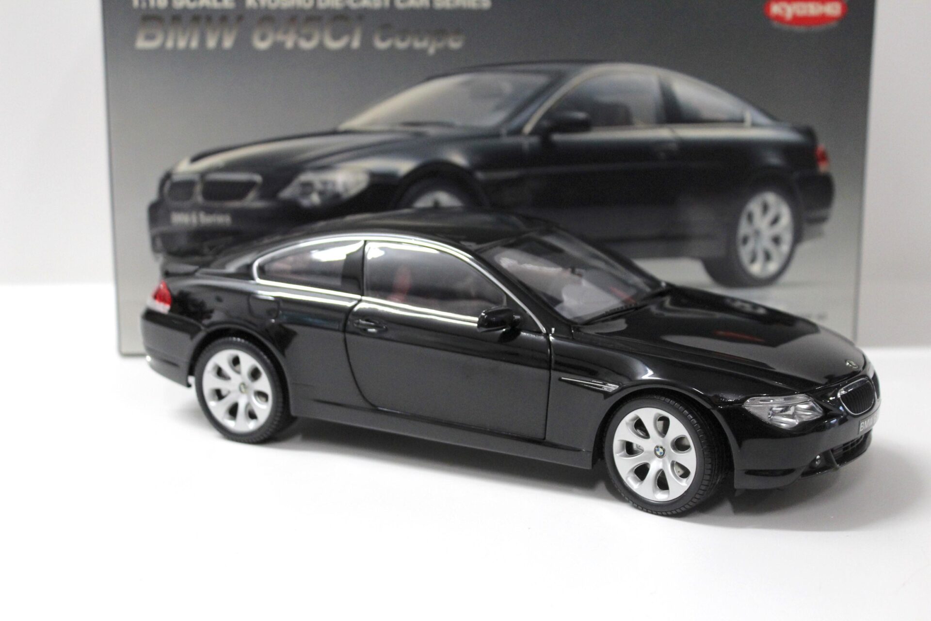 1:18 Kyosho BMW 645CI Coupe E63 black
