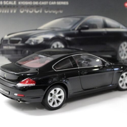 1:18 Kyosho BMW 645CI Coupe E63 black