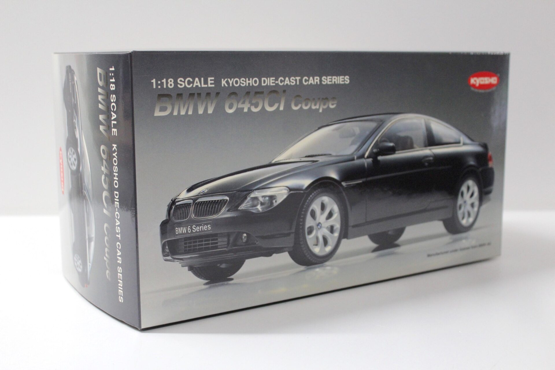 1:18 Kyosho BMW 645CI Coupe E63 black