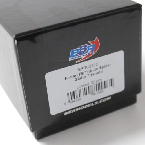 1:43 BBR Ferrari F8 Tributo Spider Giallo Tristrato Limited 32 pcs.