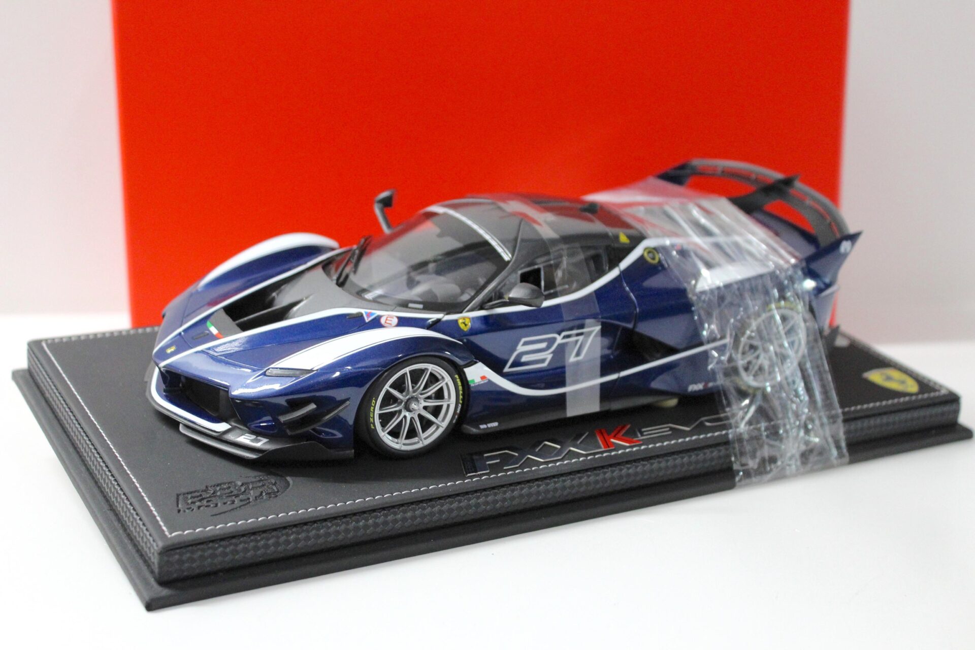 ID 52733 orig.jpg 1:18 BBR Ferrari FXXK EVO Blue Tour de France Car #27 Limited 159 pcs.