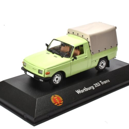 1:43 Atlas DDR Collection Wartburg 353 Trans Pick-Up light green