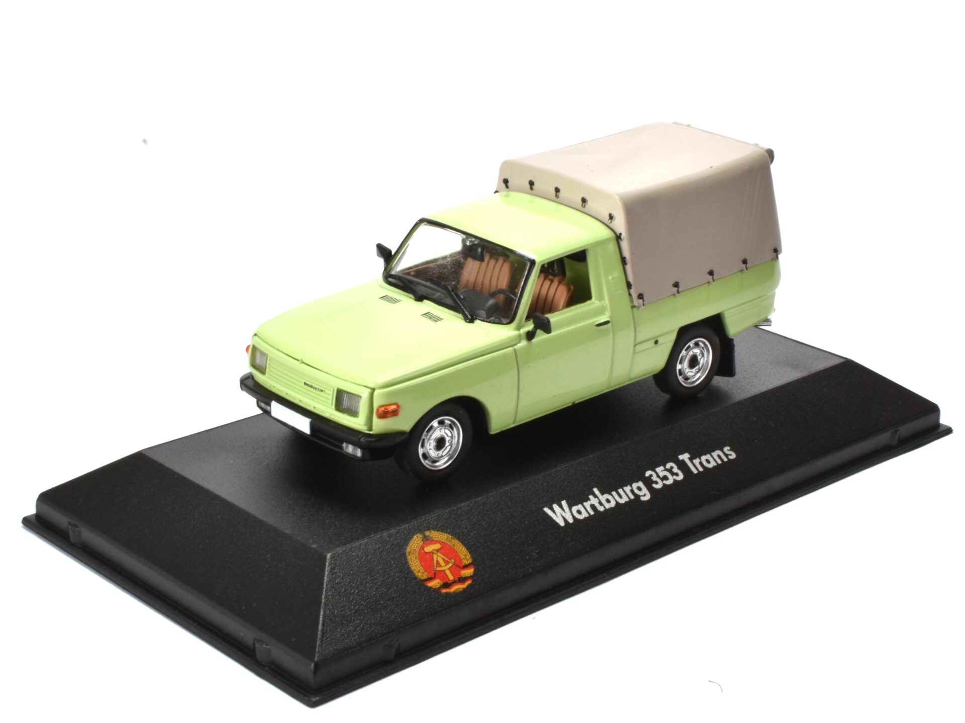 ID 52863 orig.jpg 1:43 Atlas DDR Collection Wartburg 353 Trans Pick-Up light green