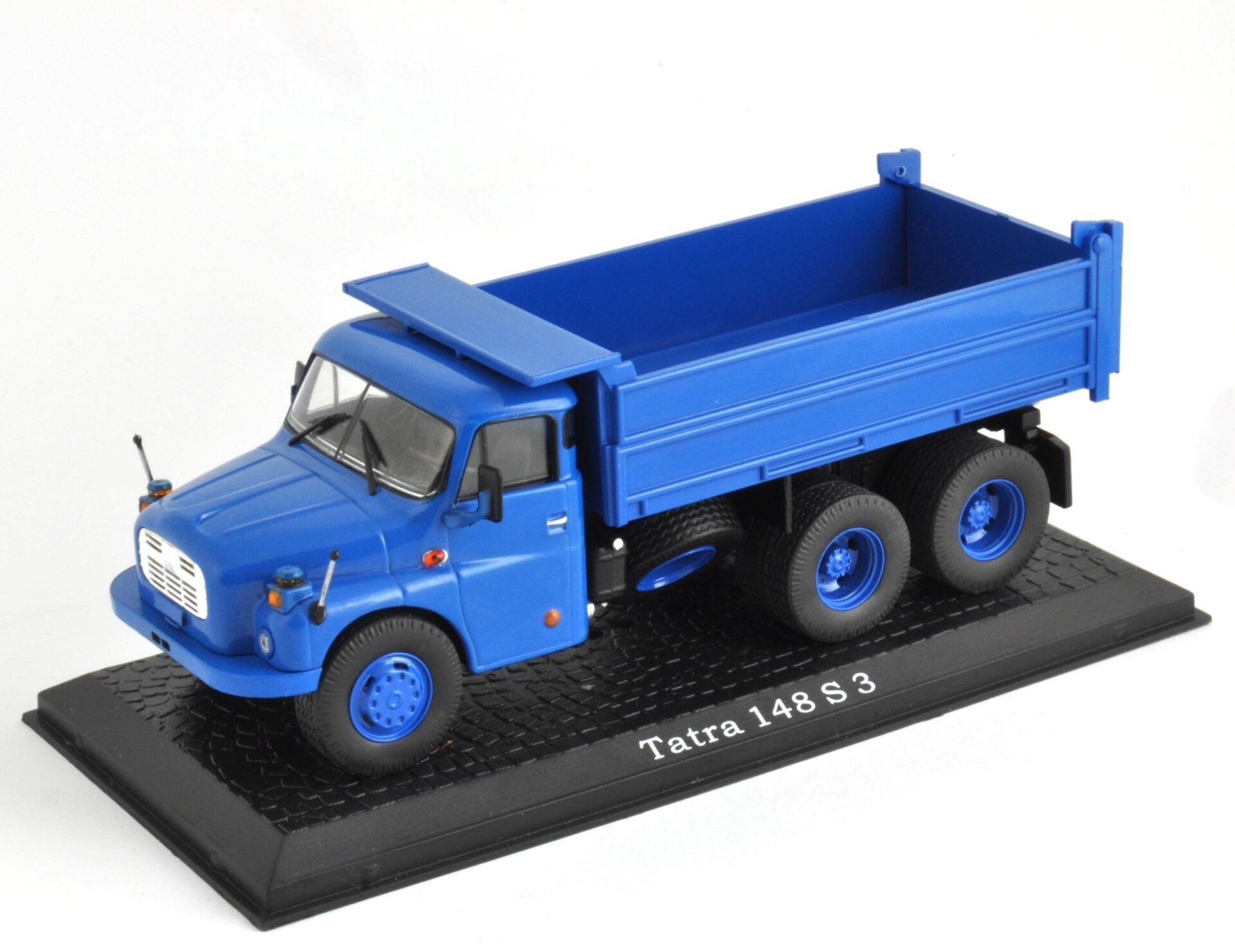 ID 52893 orig.jpg 1:43 Atlas DDR LKW TATRA 148 S 3 3-Seiten Kipper blue