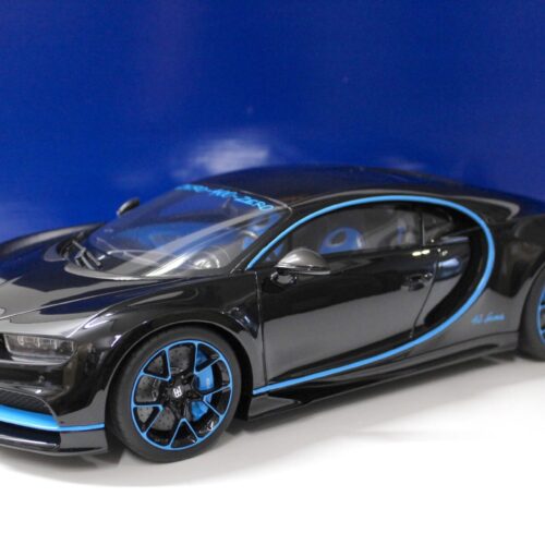 1:12 Kyosho Bugatti Chiron Edition 42 black / blue