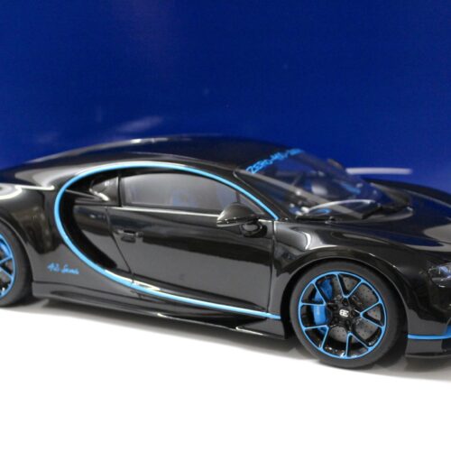1:12 Kyosho Bugatti Chiron Edition 42 black / blue
