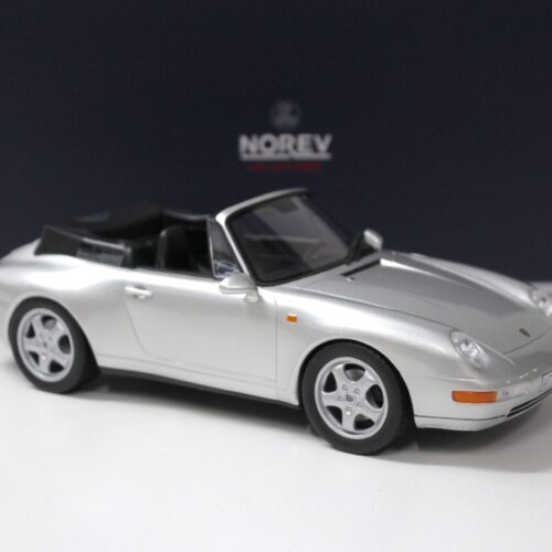 1:18 Norev Porsche 911 (993) Carrera Cabriolet silver