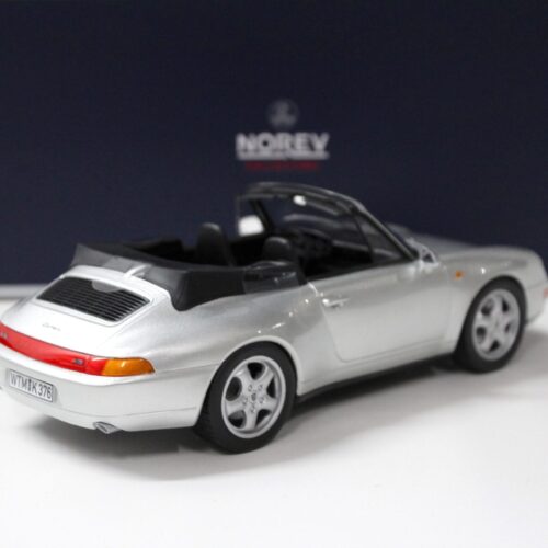 1:18 Norev Porsche 911 (993) Carrera Cabriolet silver