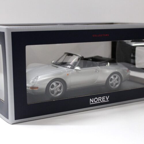 1:18 Norev Porsche 911 (993) Carrera Cabriolet silver