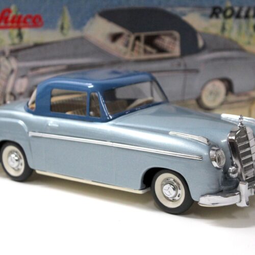 Schuco Rollfix 1085 Mercedes 220 S Ponton light blue metallic/ blue