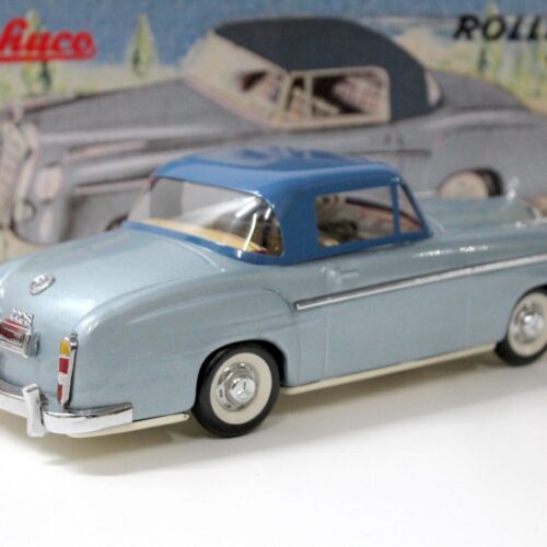 Schuco Rollfix 1085 Mercedes 220 S Ponton light blue metallic/ blue
