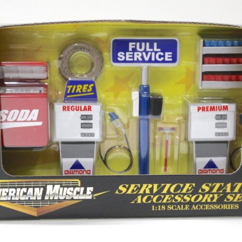 1:18 ERTL Diorama Service Station Accessory Set Tankstelle