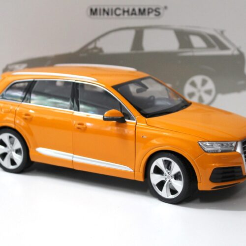 1:18 Minichamps Audi Q7 - 2015 orange - FULL OPENING