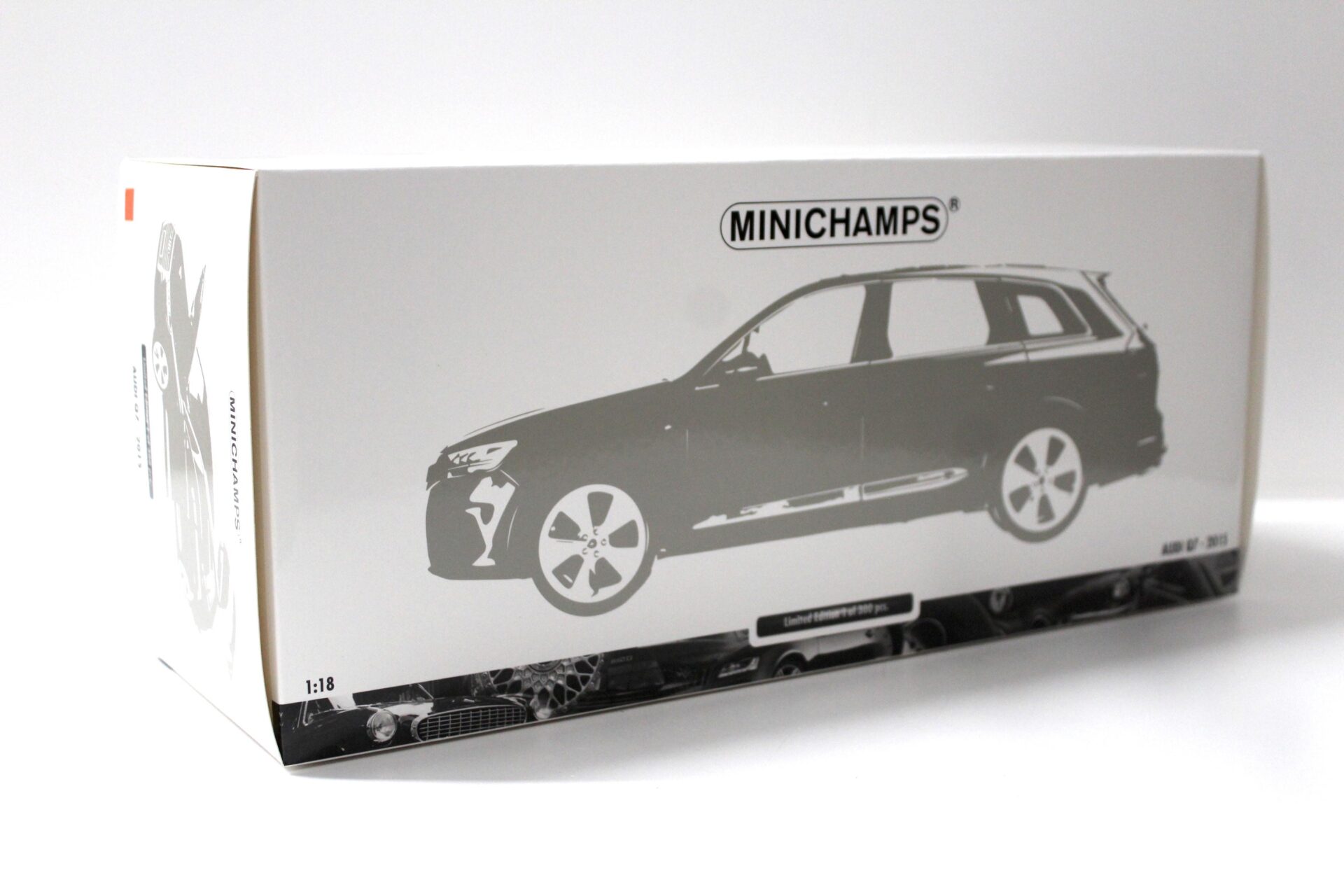 1:18 Minichamps Audi Q7 - 2015 orange - FULL OPENING