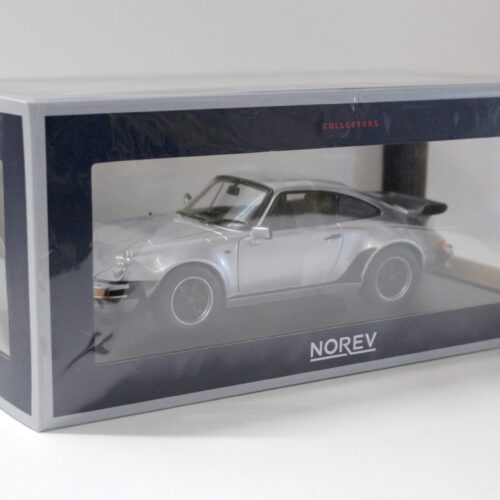 1:18 Norev Porsche 911 Turbo 3.3 Coupe silver metallic 1977