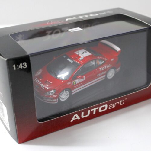 1:43 AUTOart Peugeot 307 WRC 2004 Groholm #5 Rally Monte Carlo