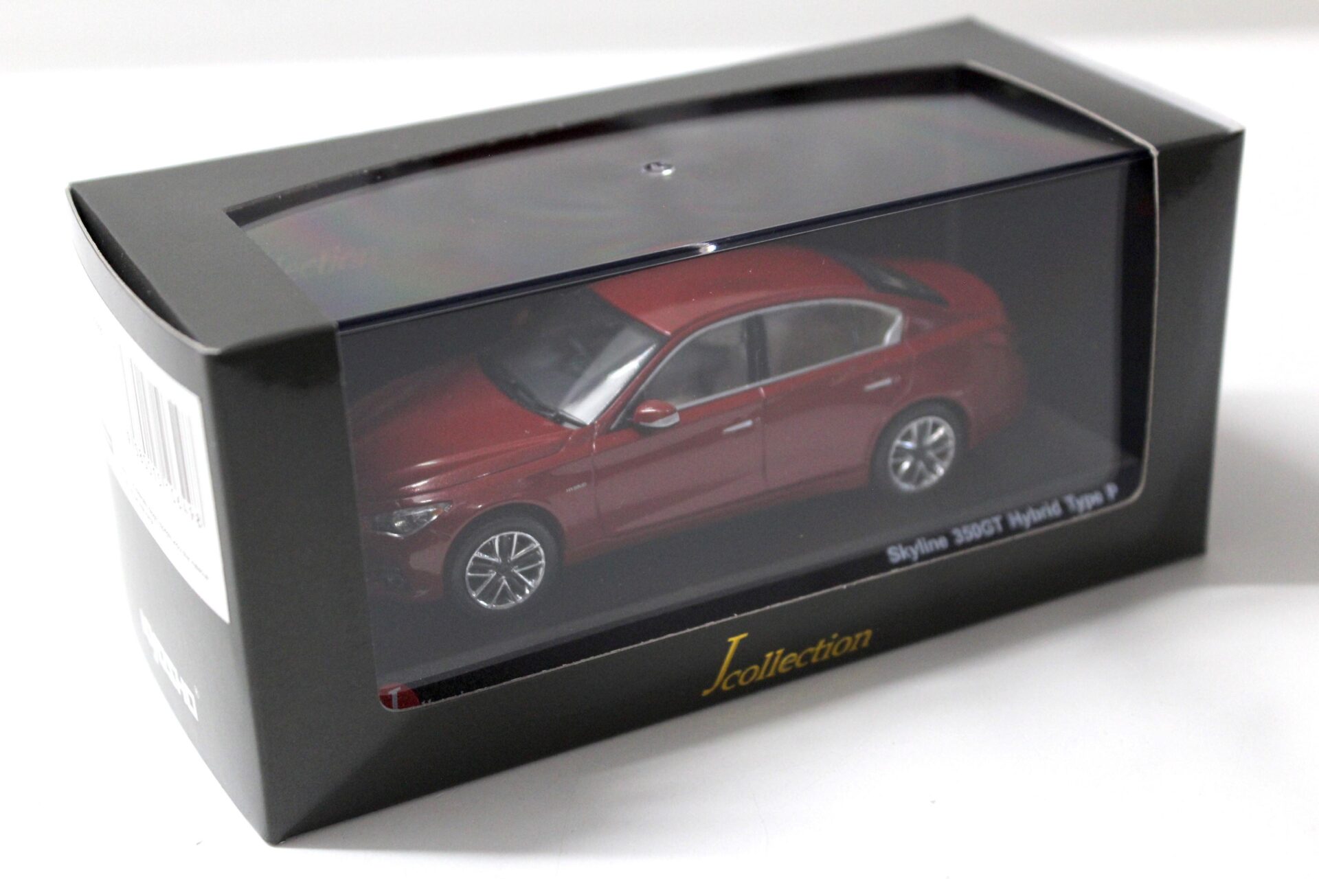 1:43 Kyosho J-Collection Nissan Skyline 350GT Hybrid Type P Radiant red