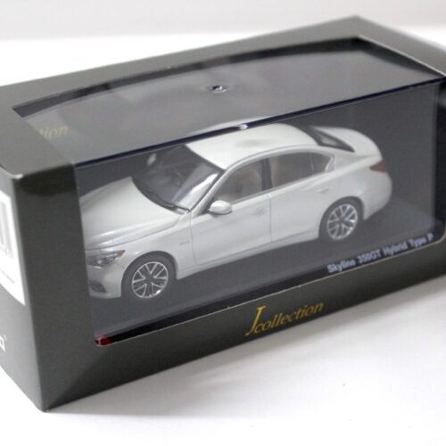 1:43 Kyosho J-Collection Nissan Skyline 350GT Hybrid Type P white pearl