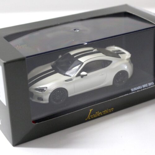 1:43 Kyosho J-Collection Subaru BRZ 2013 white with black stripes