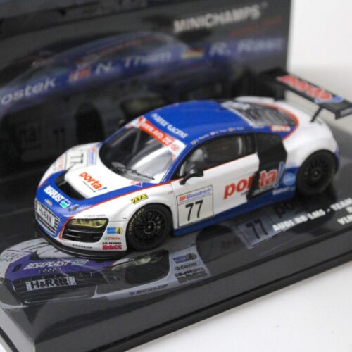 1:43 Minichamps Audi R8 LMS Phoenix Racing VLN Nürburgring 2009 Rostek #77