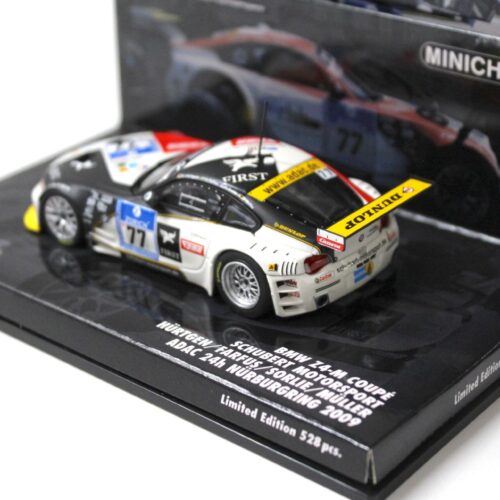 1:43 Minichamps BMW Z4-M Coupe Schubert Motorsport 24h Nürburgring 2009 #77