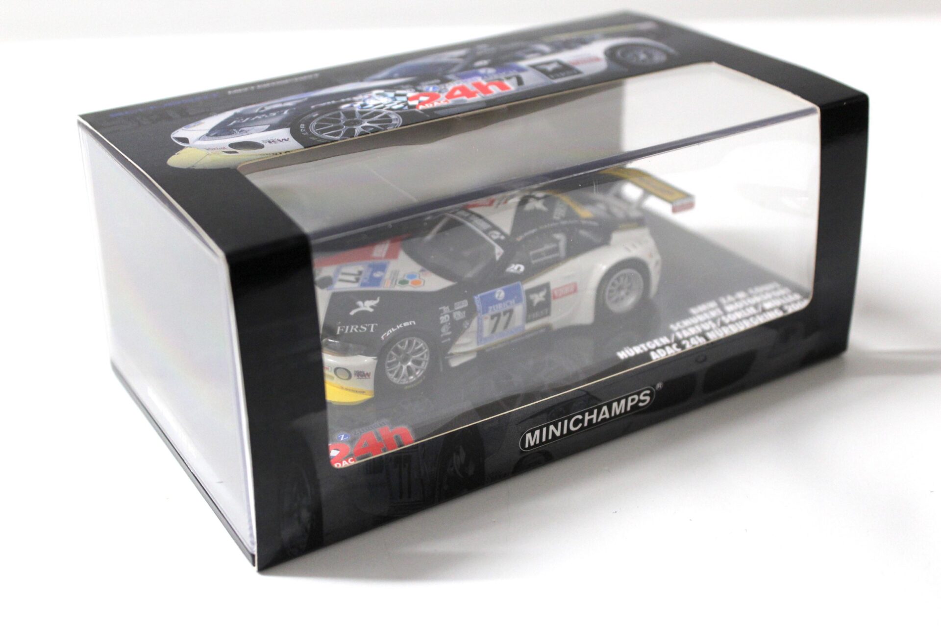 1:43 Minichamps BMW Z4-M Coupe Schubert Motorsport 24h Nürburgring 2009 #77