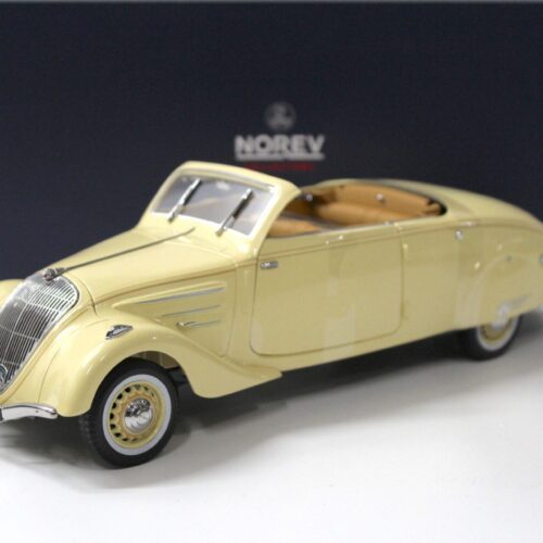 1:18 Norev Peugeot 402 Eclipse 1937 beige & Caramel